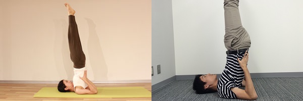 肩立ちのポーズ